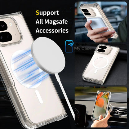 Pixel 10 Pro Fold Clear MagSafe Hybrid Protective Case