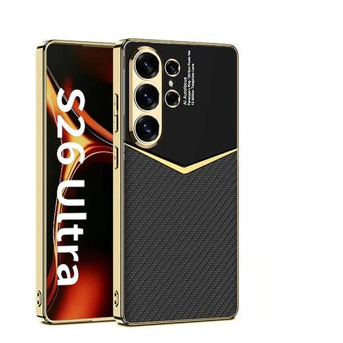 Samsung Galaxy S26 Ultra Luxury Leather Slim Case