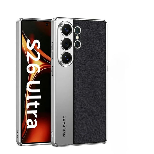Samsung Galaxy S26 Ultra Ultra-Thin Leather Case