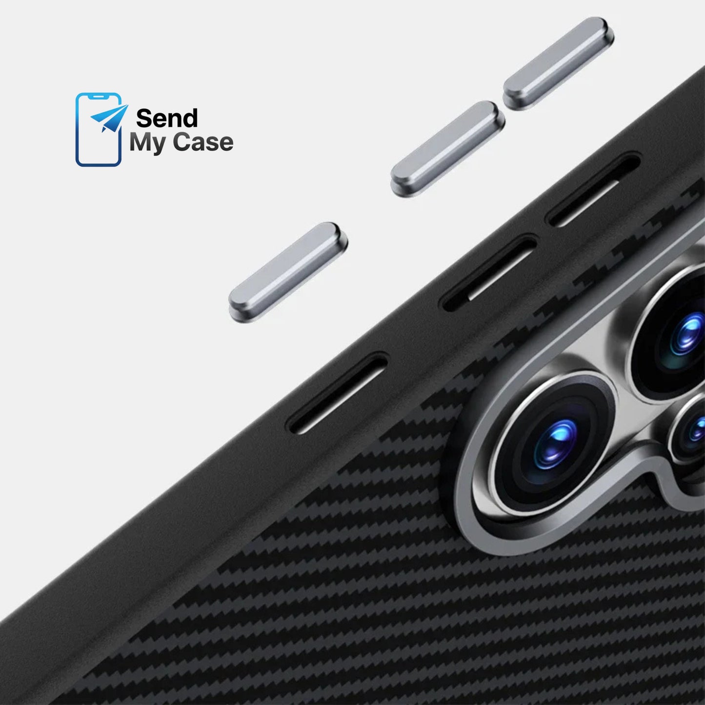 Samsung Galaxy S26 Ultra MagSafe Carbon Fiber Case – Slim Protective Cover