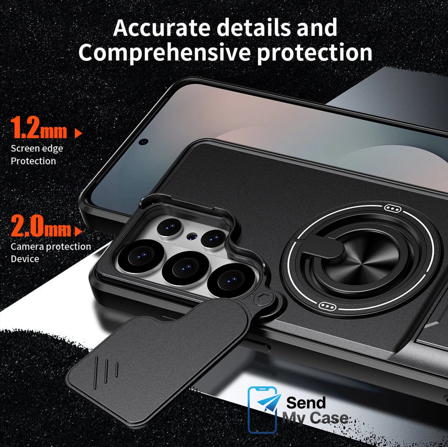 Samsung Galaxy S26 Ultra Magnetic Slide Camera Case