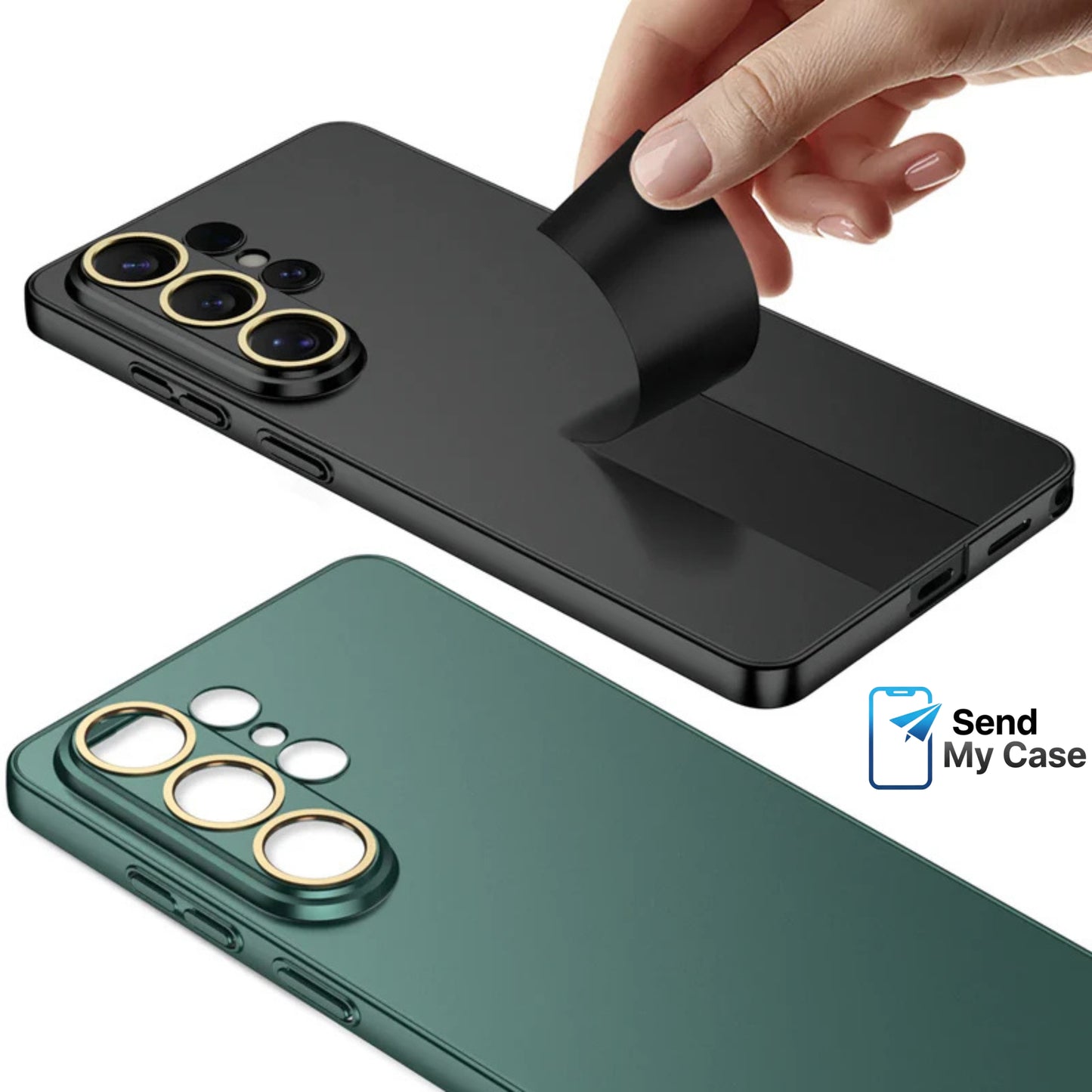 Samsung Galaxy S26 Ultra Soft Matte Camera Lens Protection Case