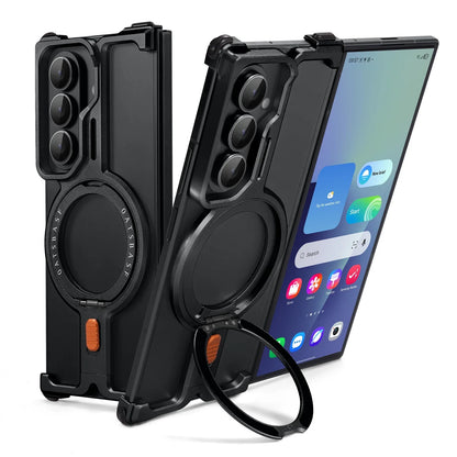 Samsung Galaxy Z Fold 7 MagSafe Ring Kickstand Armor Case