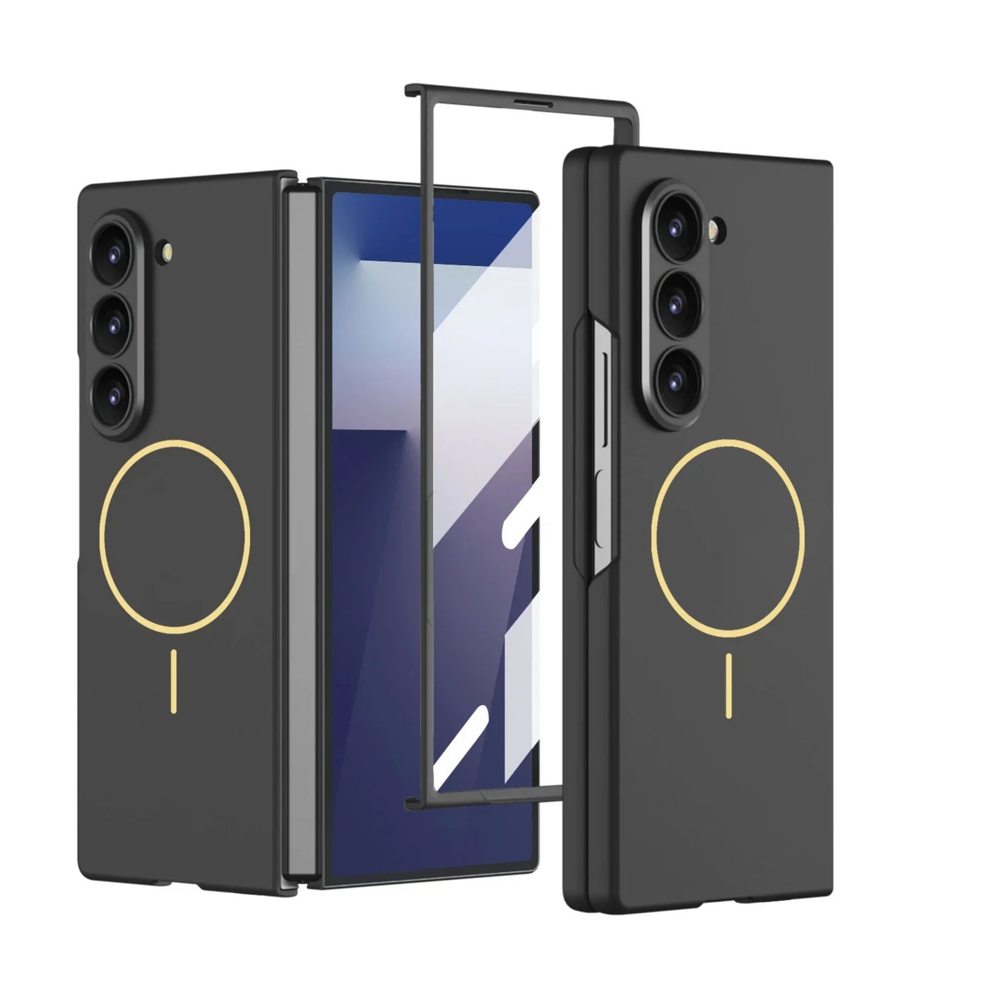 Samsung Galaxy Z Fold 7 Ultra Slim MagSafe Case with Tempered Glass