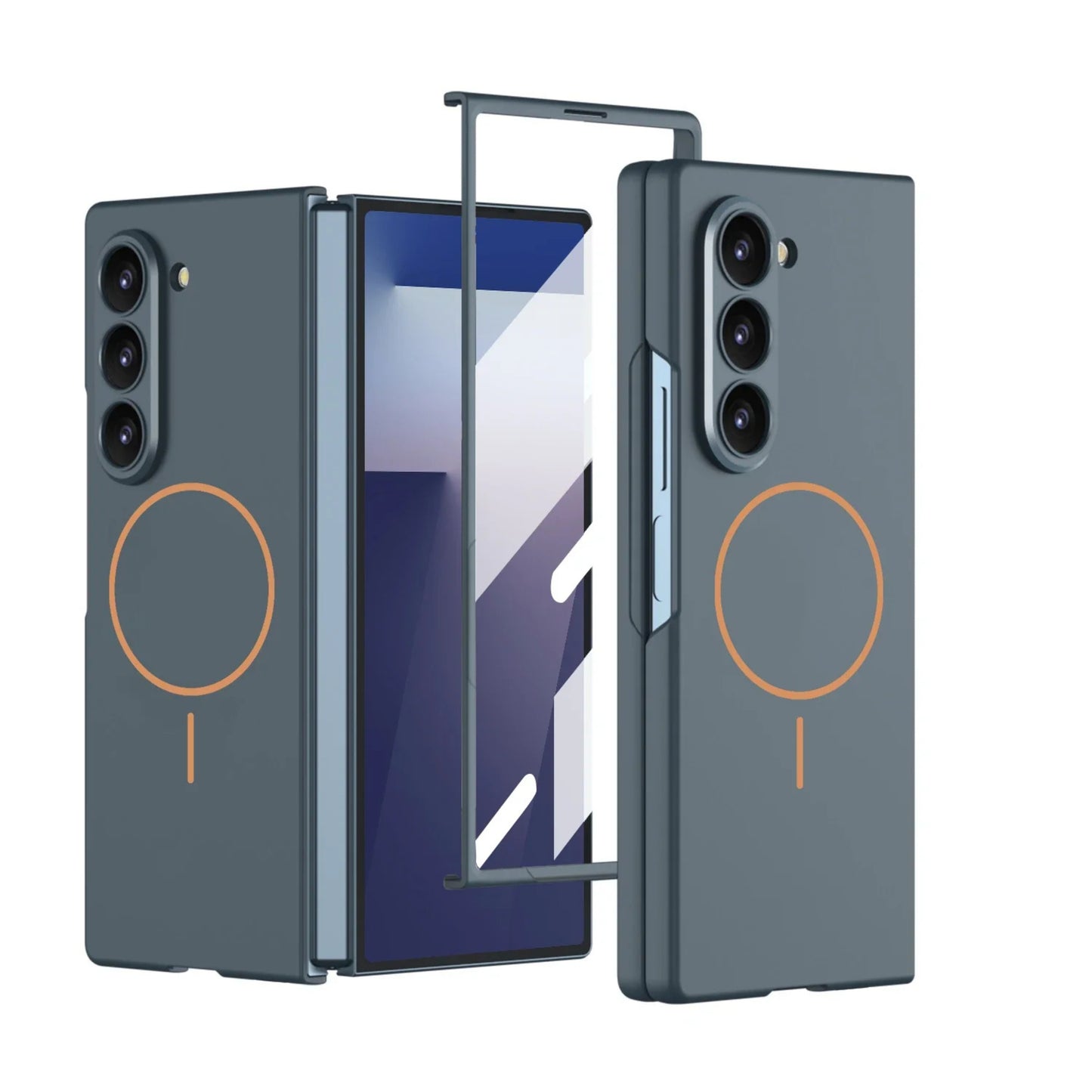 Samsung Galaxy Z Fold 7 Ultra Slim MagSafe Case with Tempered Glass