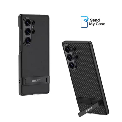 Samsung S26 Ultra Leather Kickstand Case