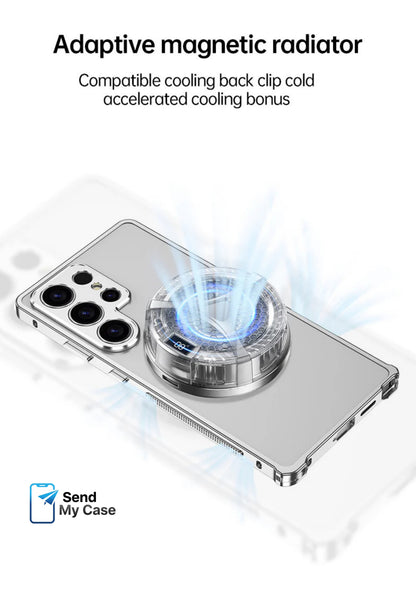 Samsung S26 Ultra Metal Heat Sink Magnetic Case