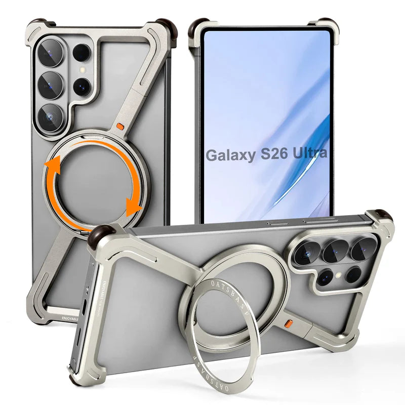 Samsung Galaxy S26 Ultra MagSafe Metal Bumper Case