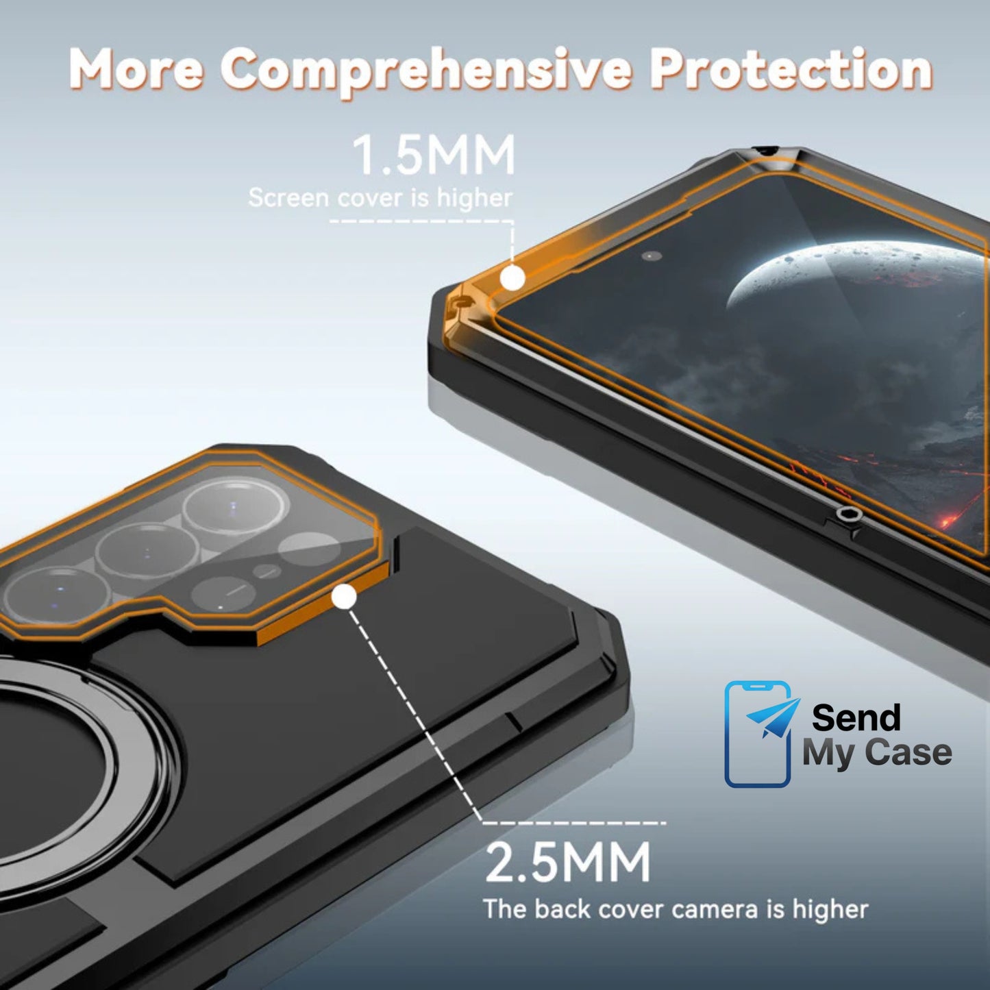 Samsung Galaxy S26 Ultra MagSafe Metal Frame Case