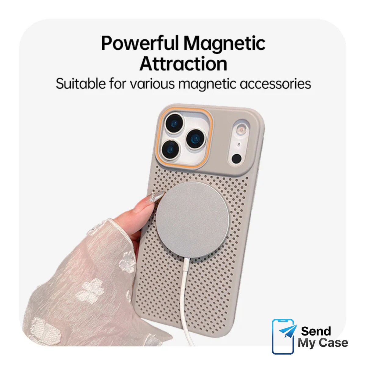 iPhone 17 Pro Max Airflow MagSafe Cooling Case