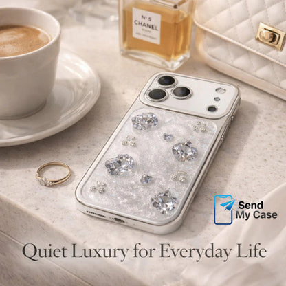 iPhone 17 Pro Max Crystal Luxury Case – Diamond Sparkle Edition