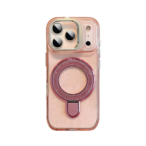 iPhone 17 Pro Max Glitter Magnetic Stand Case