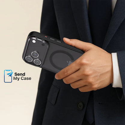 iPhone 17 Pro Max Magnetic Lens Stand Case