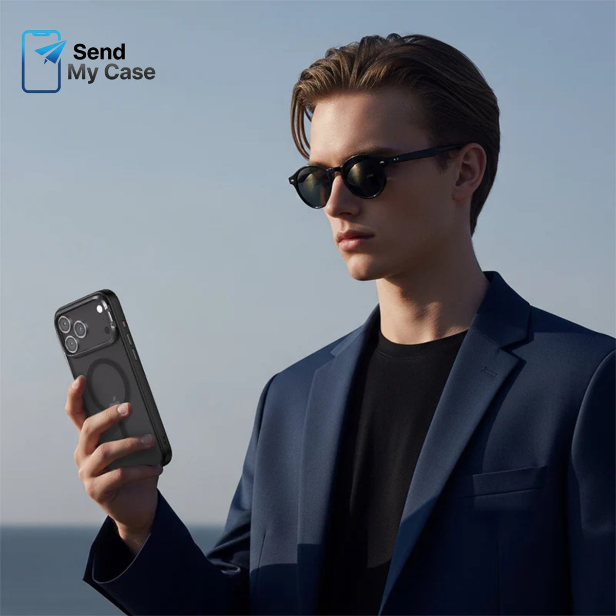 iPhone 17 Pro Max Magnetic Lens Stand Case