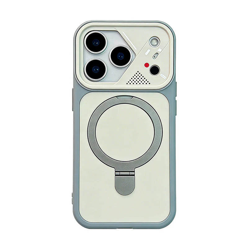iPhone 17 Pro Max MagSafe Kickstand Camera Frame Case