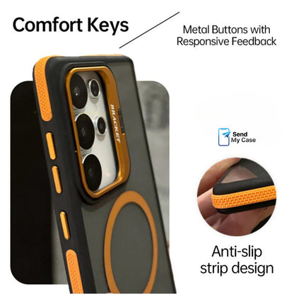 Galaxy S26 Ultra Magnetic Camera Ring Stand Case