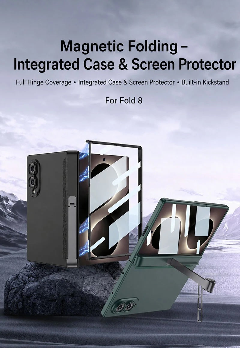 Galaxy Z Fold 8 Premium Hinge Kickstand Case