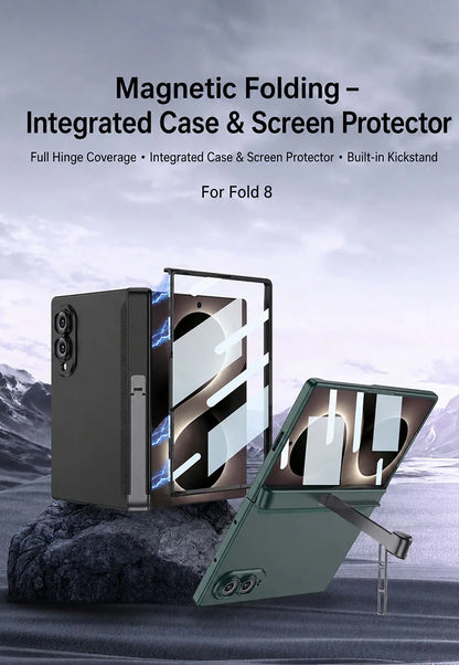 Galaxy Z Fold 8 Premium Hinge Kickstand Case