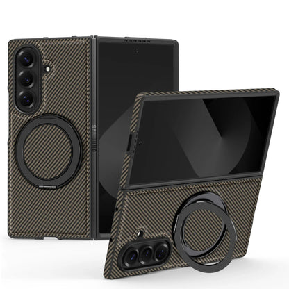 Samsung Z Fold 7 Magnetic Ring Stand Case
