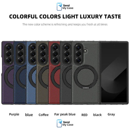 Samsung Z Fold 7 Magnetic Ring Stand Case