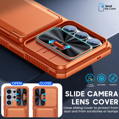 Samsung Galaxy S26 Ultra Wallet Case with Camera Cover