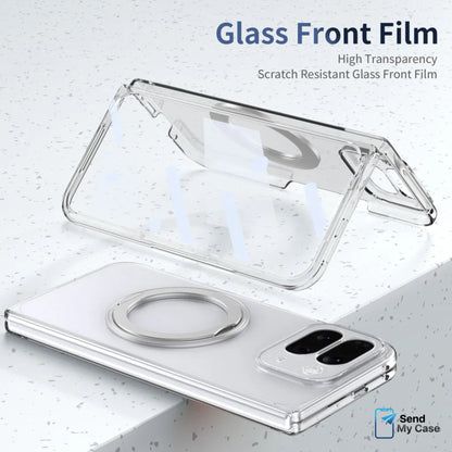 Clear Magnetic Kickstand Case for Google Pixel 10 Pro Fold
