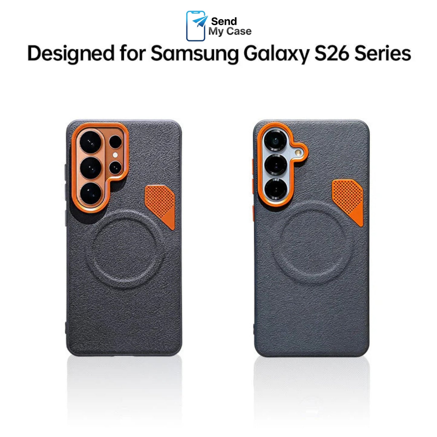 Galaxy S26 Ultra MagSafe Cooling Case In Matte Leather