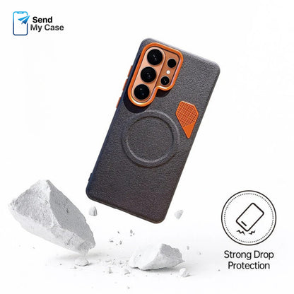 Galaxy S26 Ultra MagSafe Cooling Case In Matte Leather