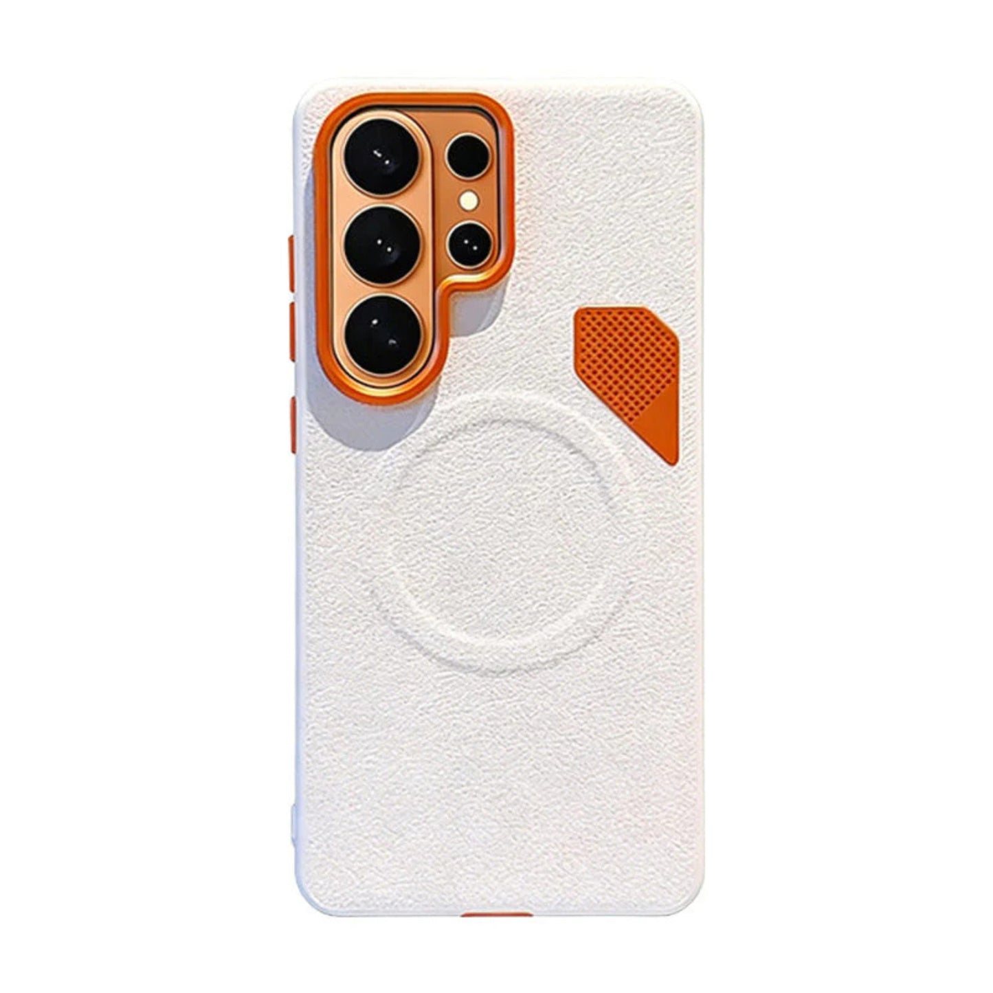 Galaxy S26 Ultra MagSafe Cooling Case In Matte Leather