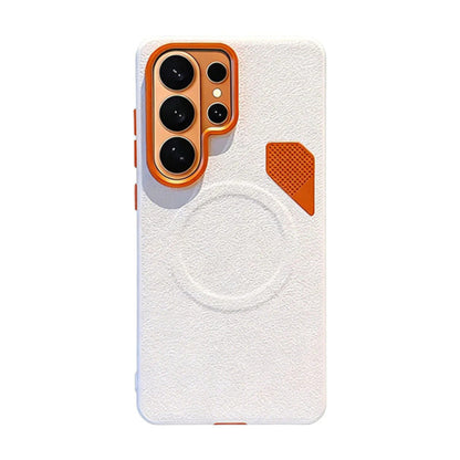 Galaxy S26 Ultra MagSafe Cooling Case In Matte Leather