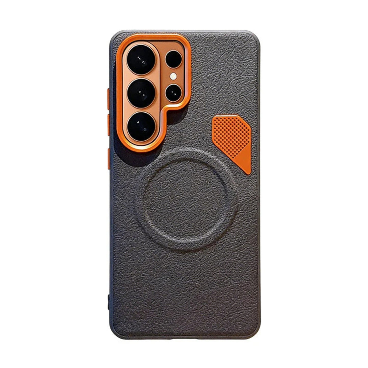 Galaxy S26 Ultra MagSafe Cooling Case In Matte Leather