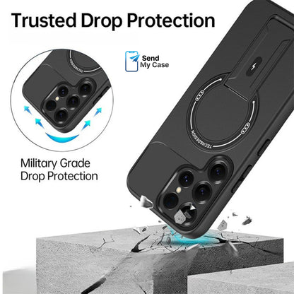 Galaxy S26 Ultra Rugged MagSafe Kickstand Case