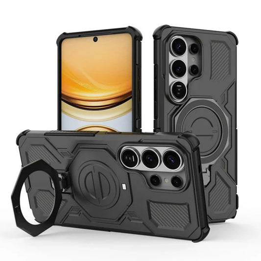 Samsung Galaxy S26 Ultra Magnetic Kickstand Ring Armor Case