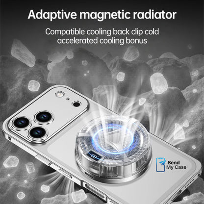 iPhone 17 Pro Max Aluminum Alloy Cooling Frame Case With Metal Lens Cover