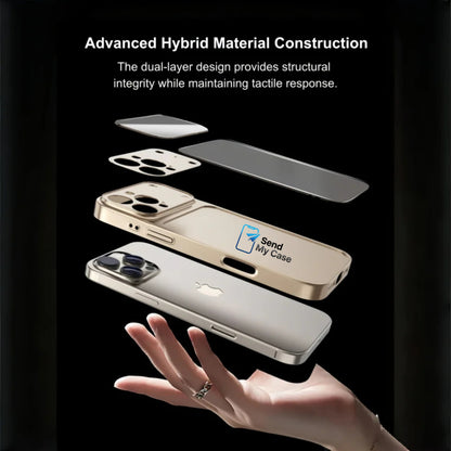 iPhone 17 Pro Max Large Window Camera Case With Hybrid Armor Frame