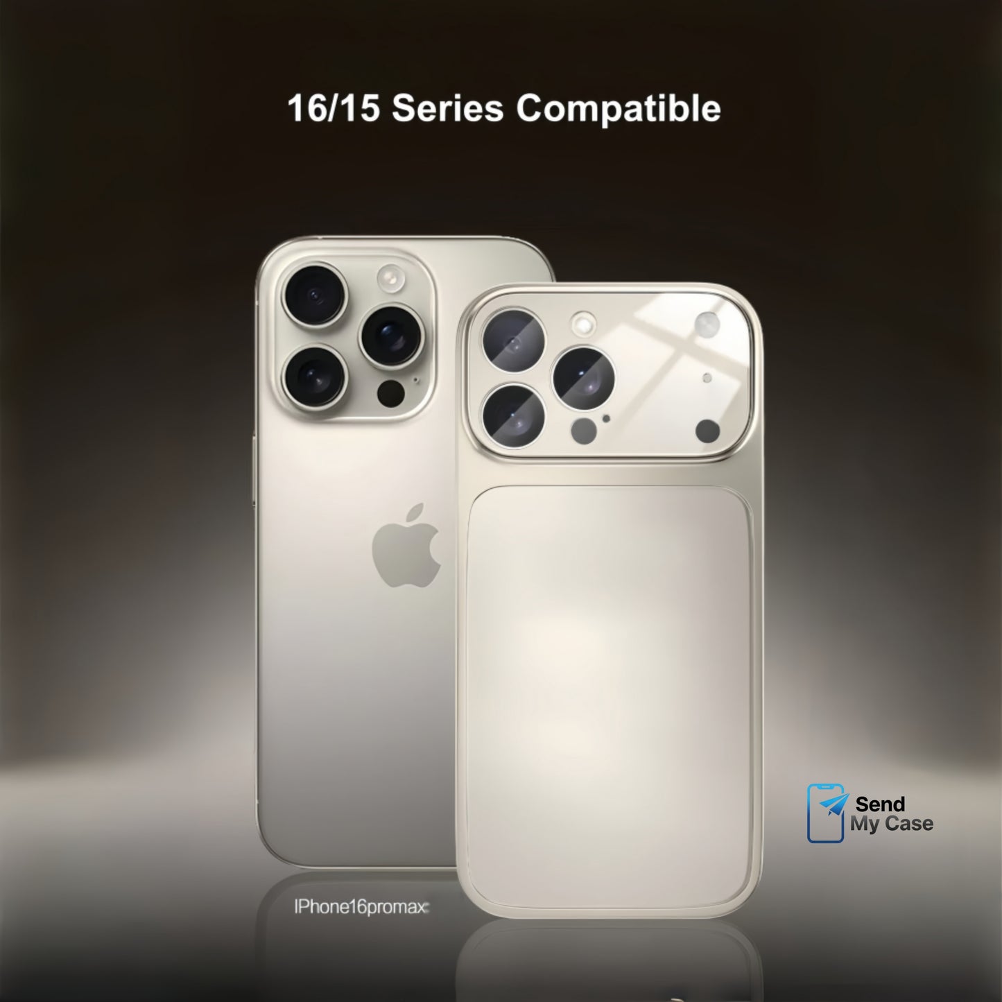 iPhone 17 Pro Max Large Window Camera Case With Hybrid Armor Frame