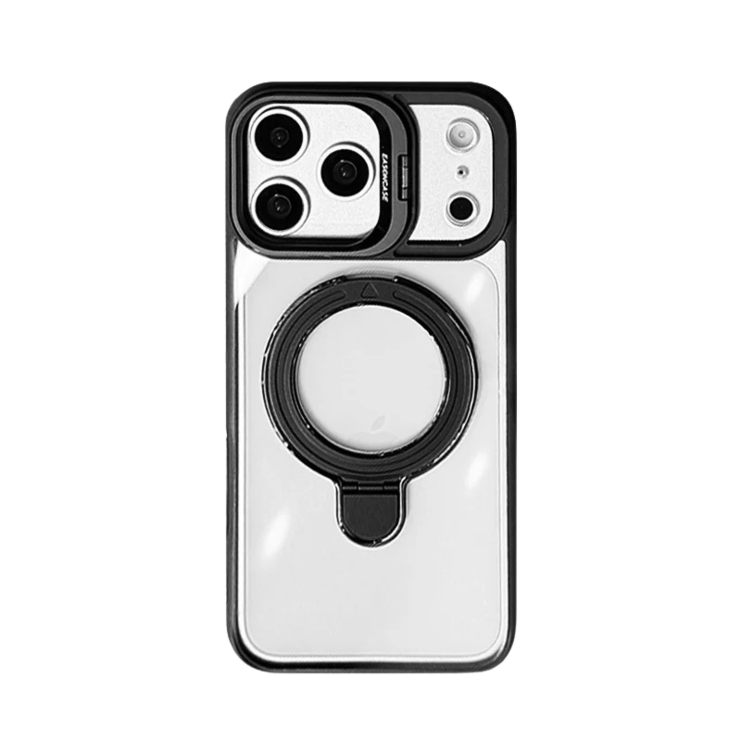 iPhone 17 Pro Max Magnetic Dual Stand Clear MagSafe Case