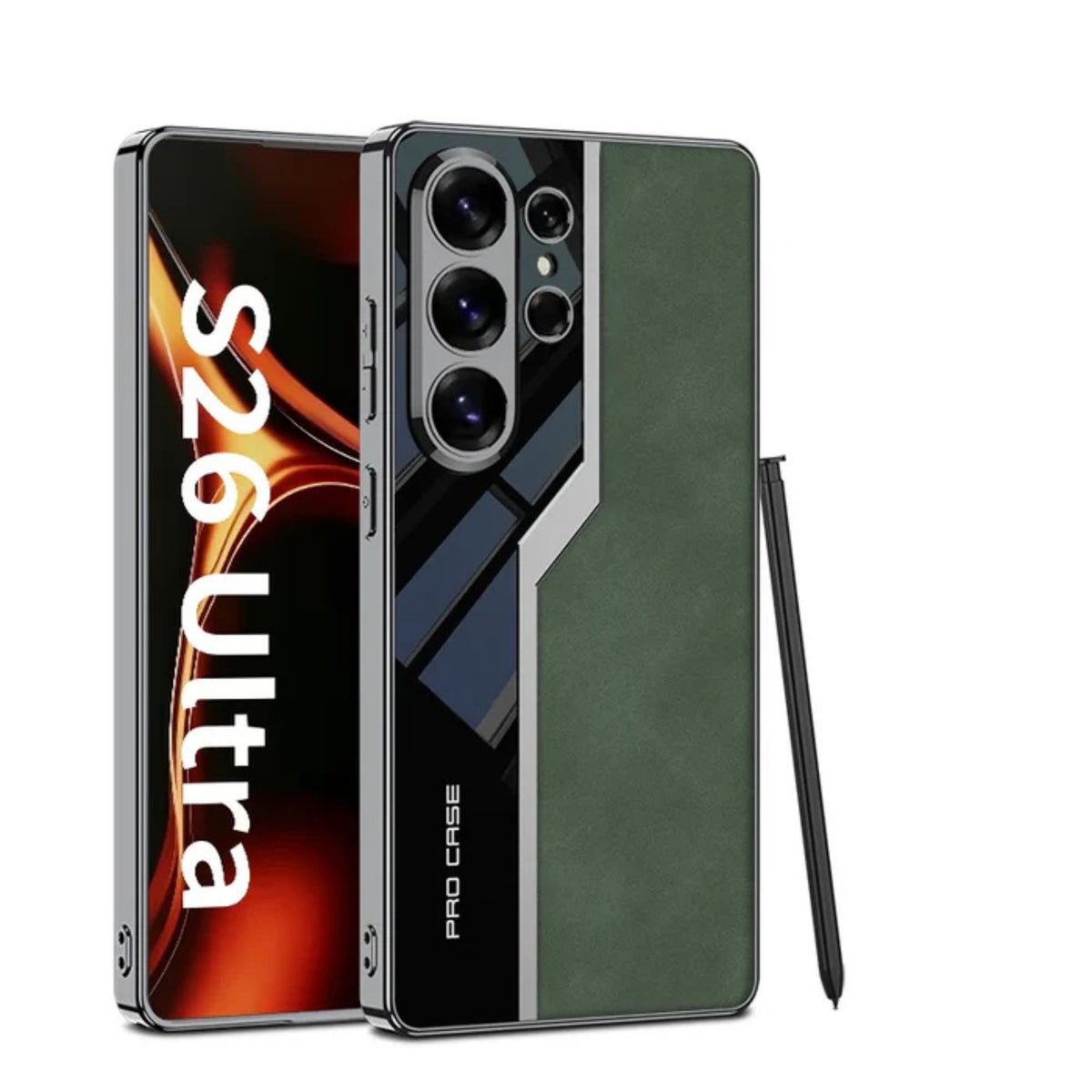Galaxy S26 Ultra Leather S Pen Case
