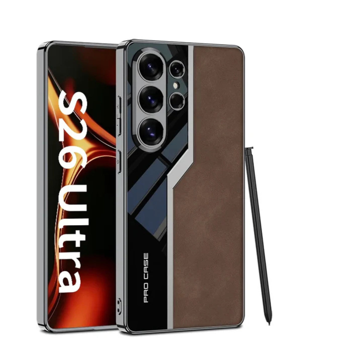 Galaxy S26 Ultra Leather S Pen Case