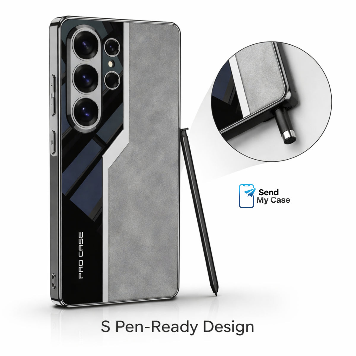 Galaxy S26 Ultra Leather S Pen Case