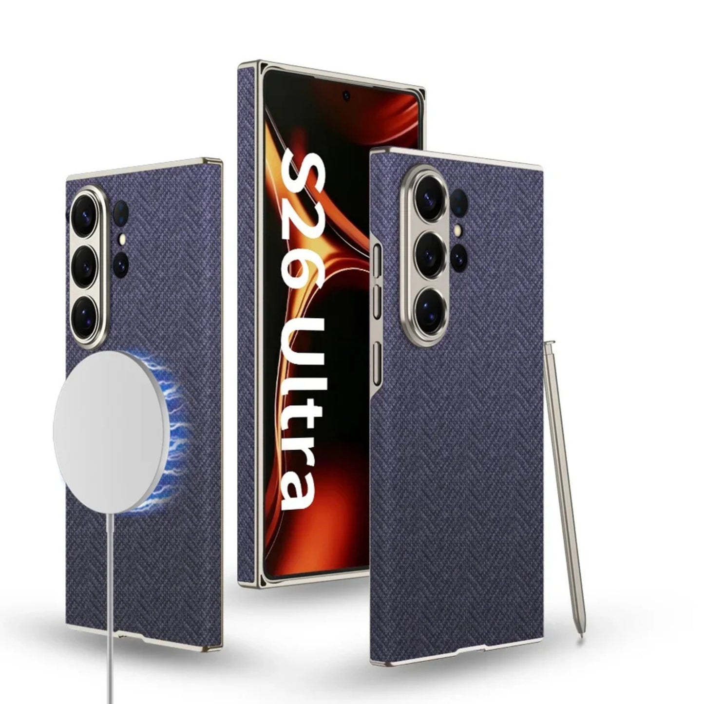 Galaxy S26 Ultra MagSafe Leather Armor Case