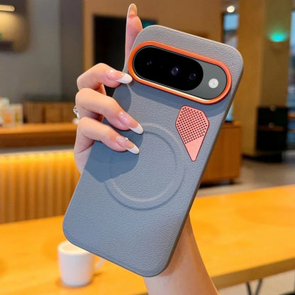 Google Pixel 10 Pro Fold Leather Grip MagSafe Case