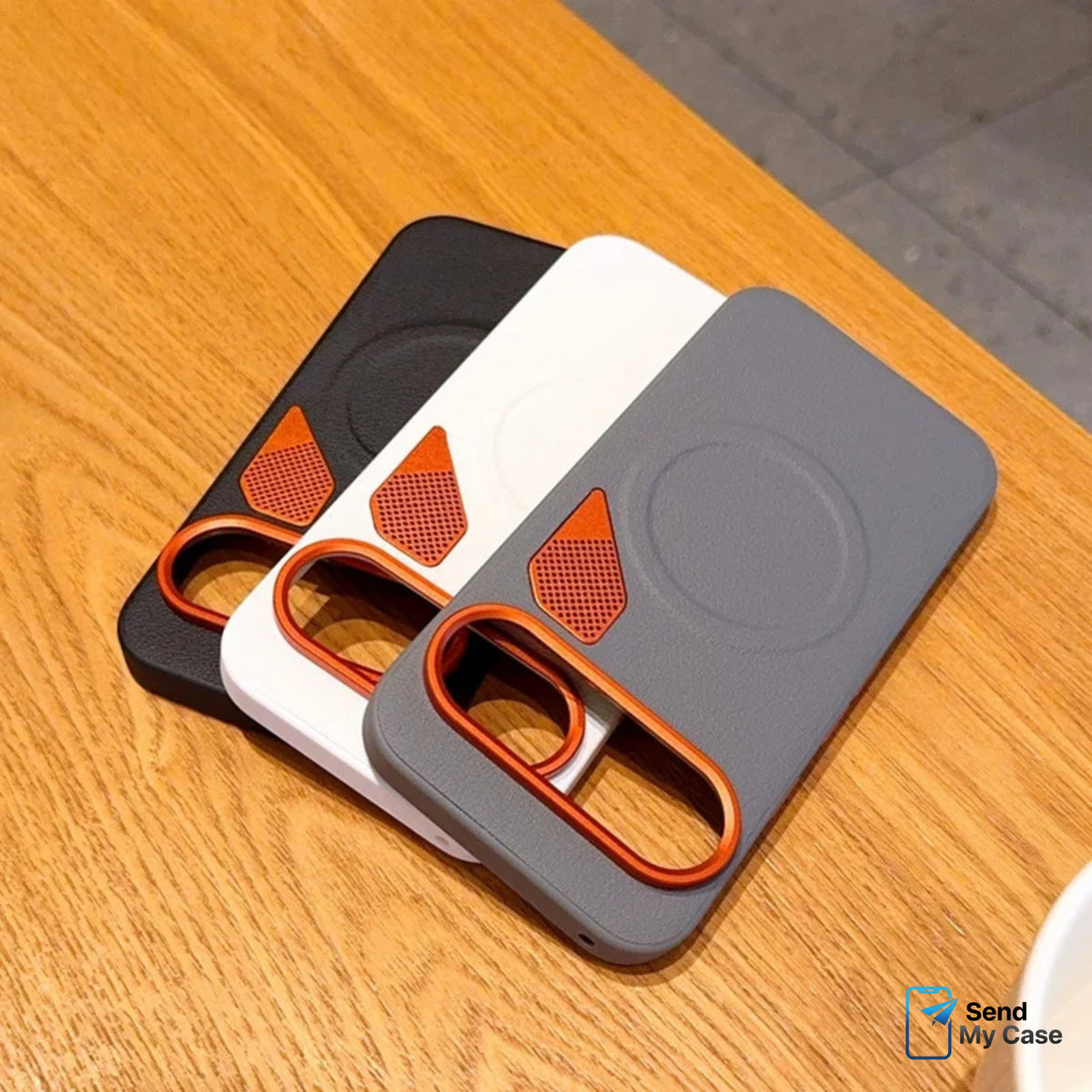 Google Pixel 10 Pro Fold Leather Grip MagSafe Case