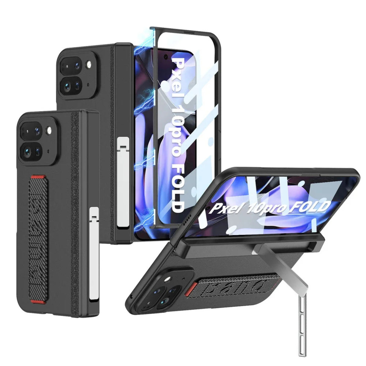 Pixel 10 Pro Fold Grip Band Stand Case