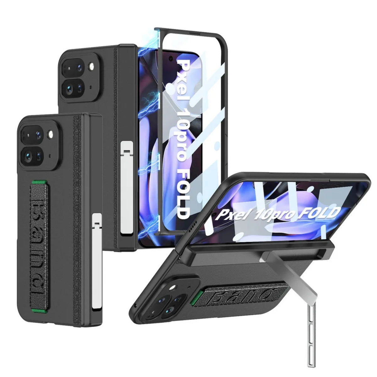 Pixel 10 Pro Fold Grip Band Stand Case