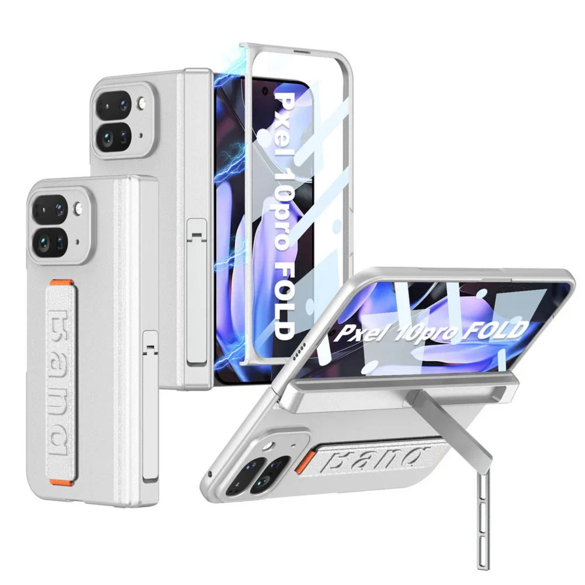 Pixel 10 Pro Fold Grip Band Stand Case