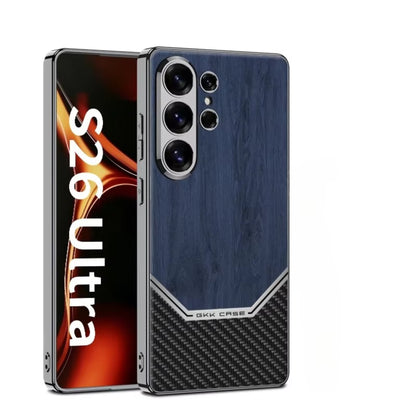 Samsung Galaxy S26 Ultra Wood Grain Hard Shell Case