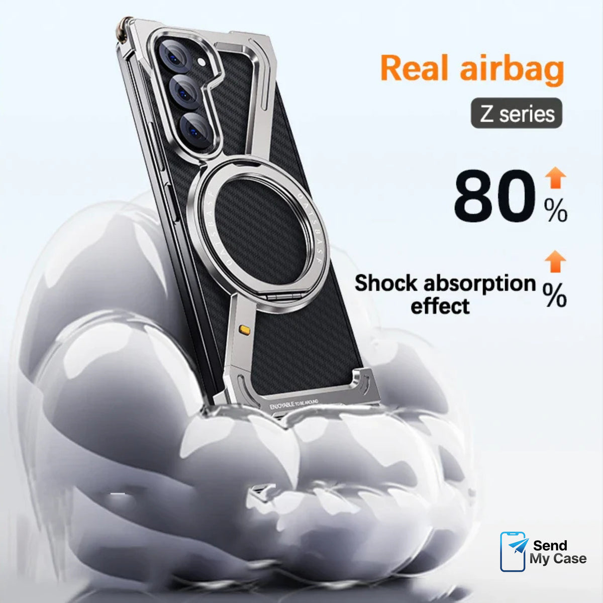 Samsung Galaxy Z Fold Magnetic Ring Stand Case