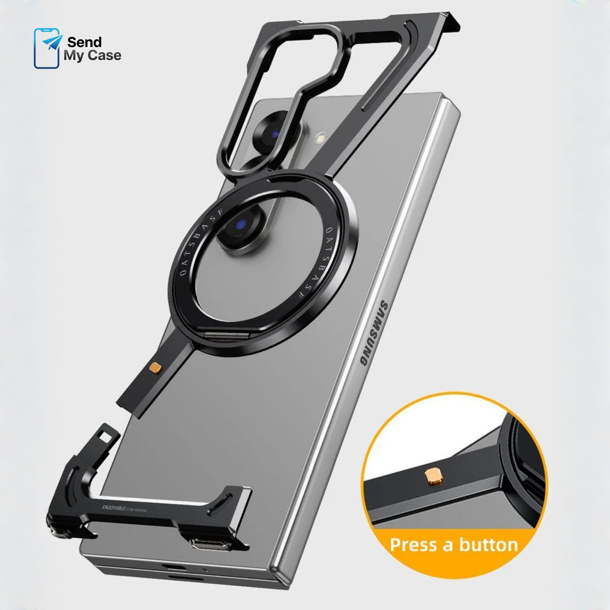 Samsung Galaxy Z Fold Magnetic Ring Stand Case