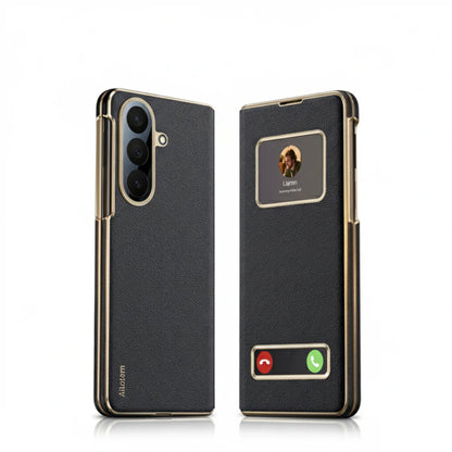 Samsung Galaxy Z Fold 7 Smart View Leather Case